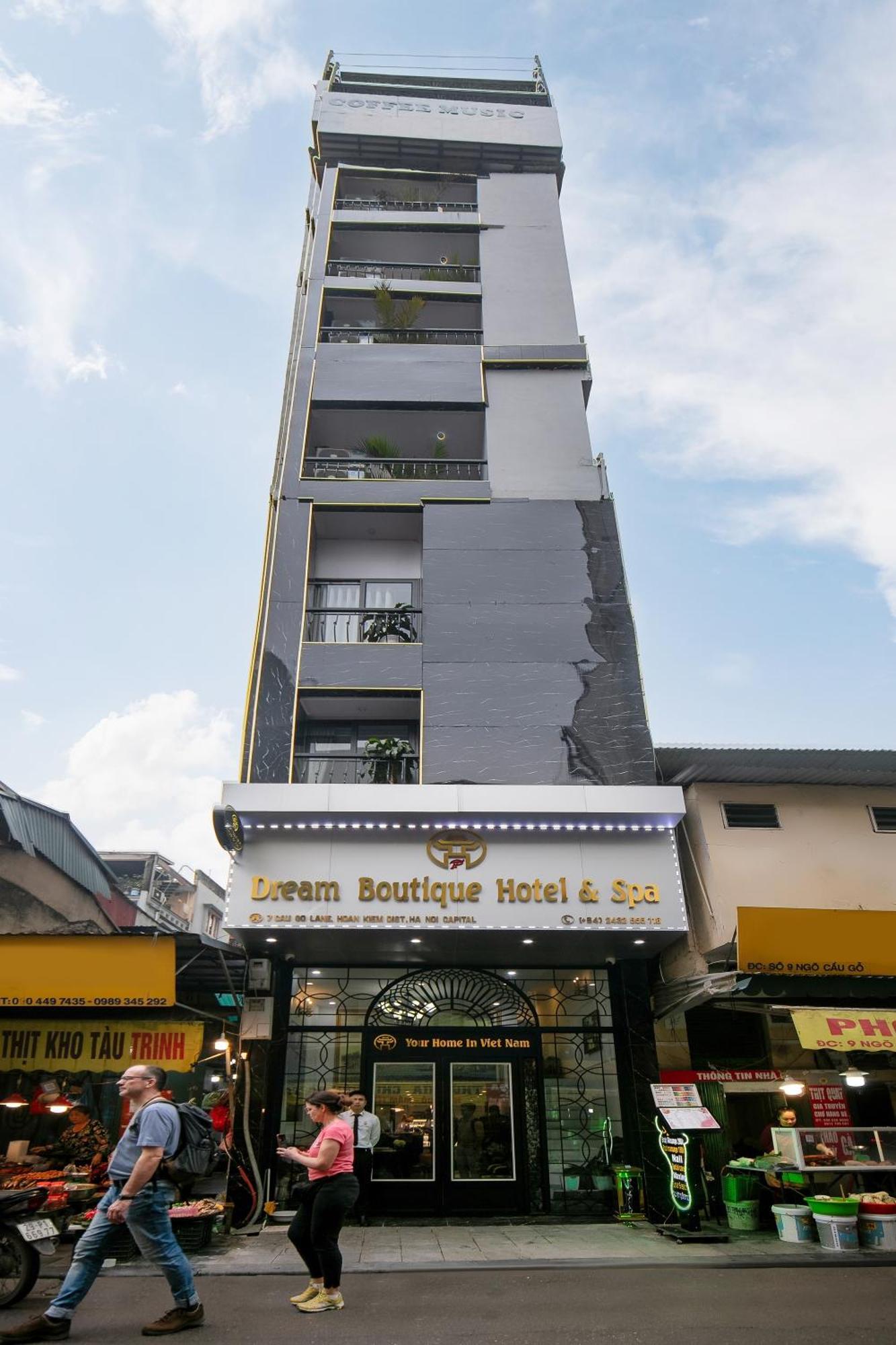 Dream Boutique Hotel & Travel & Spa - Hanoi Old Quarter Экстерьер фото