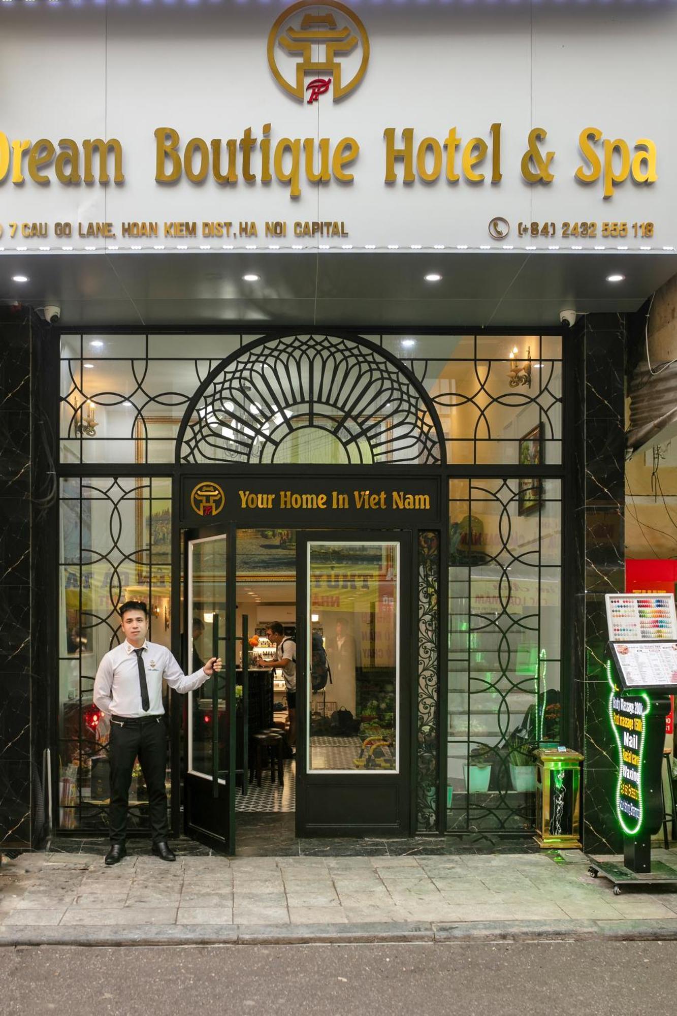 Dream Boutique Hotel & Travel & Spa - Hanoi Old Quarter Экстерьер фото